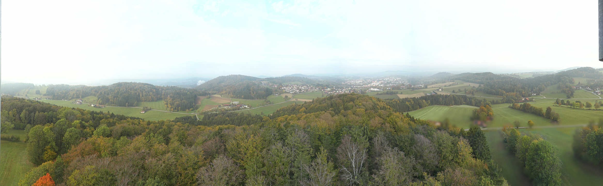 Archiv Foto Webcam Panoramablick über Grafenau im Bayerischen Wald