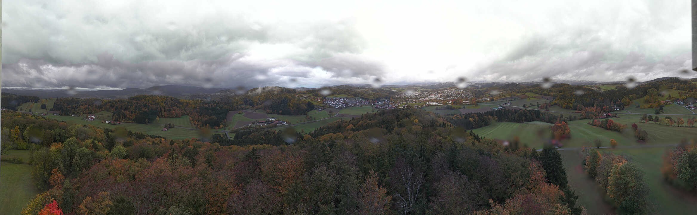 Archiv Foto Webcam Panoramablick über Grafenau im Bayerischen Wald