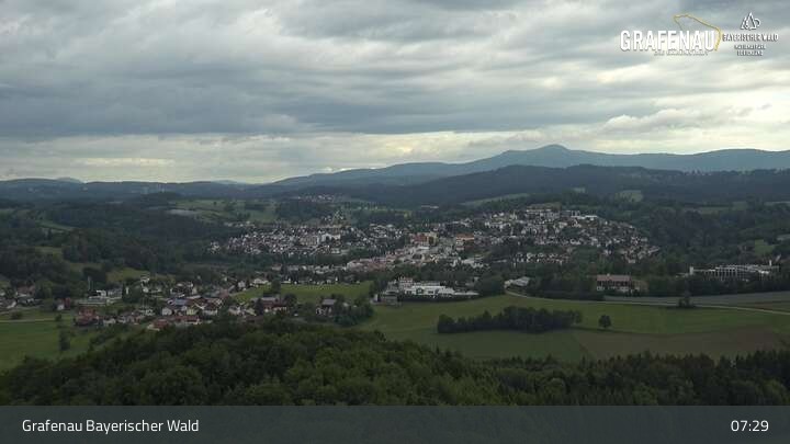 Archived image Webcam Grafenau in the Bavarian Forest