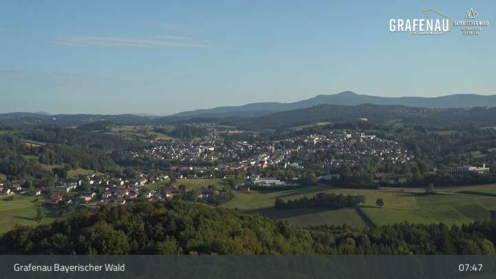 Archived image Webcam Grafenau in the Bavarian Forest