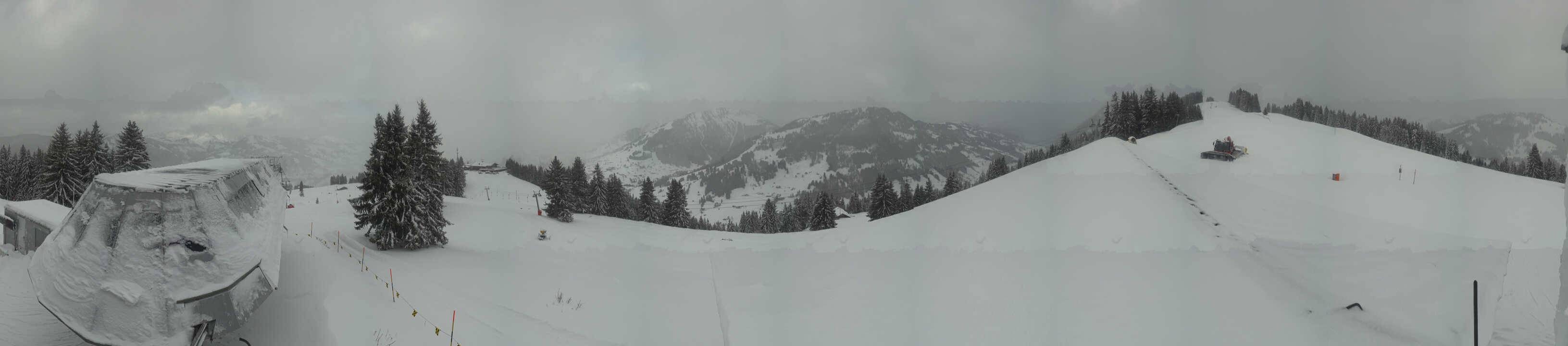 Archiv Foto Webcam Gstaad - Bergstation Saanen-Eggli