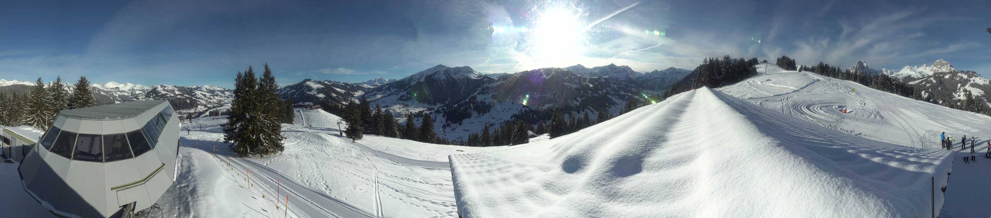 Archiv Foto Webcam Gstaad - Bergstation Saanen-Eggli