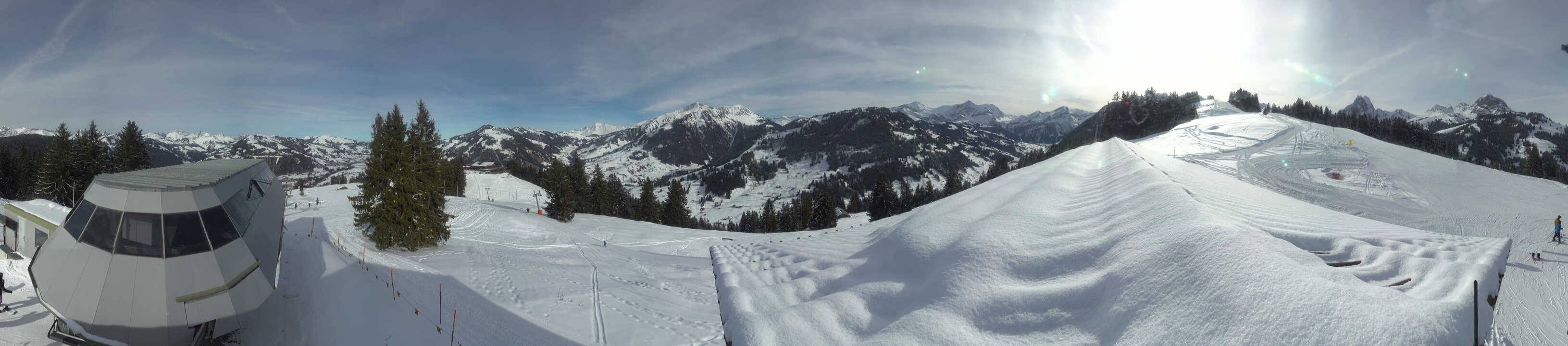 Archiv Foto Webcam Gstaad - Bergstation Saanen-Eggli