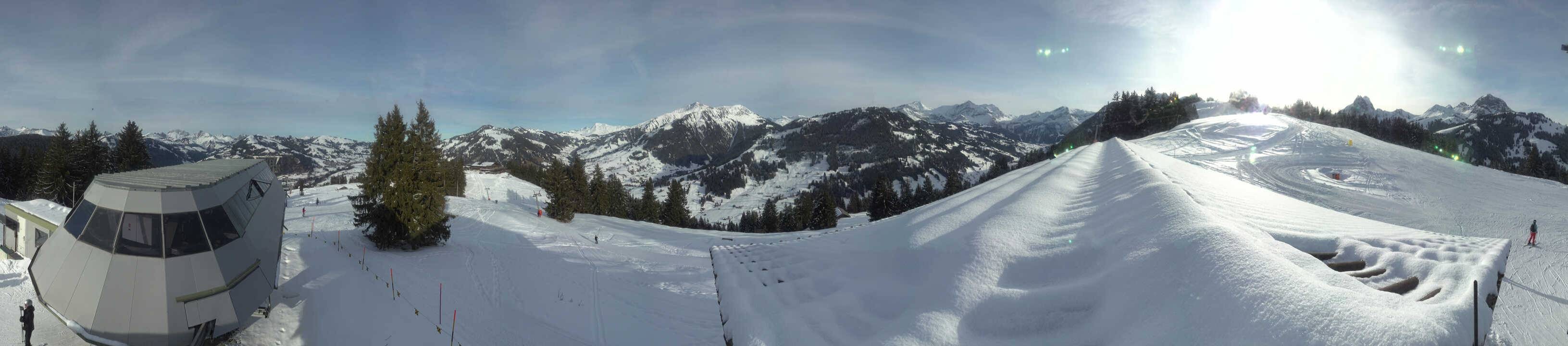 Archiv Foto Webcam Gstaad - Bergstation Saanen-Eggli