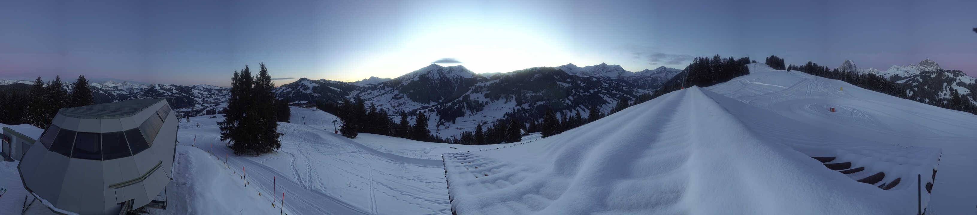 Archiv Foto Webcam Gstaad - Bergstation Saanen-Eggli