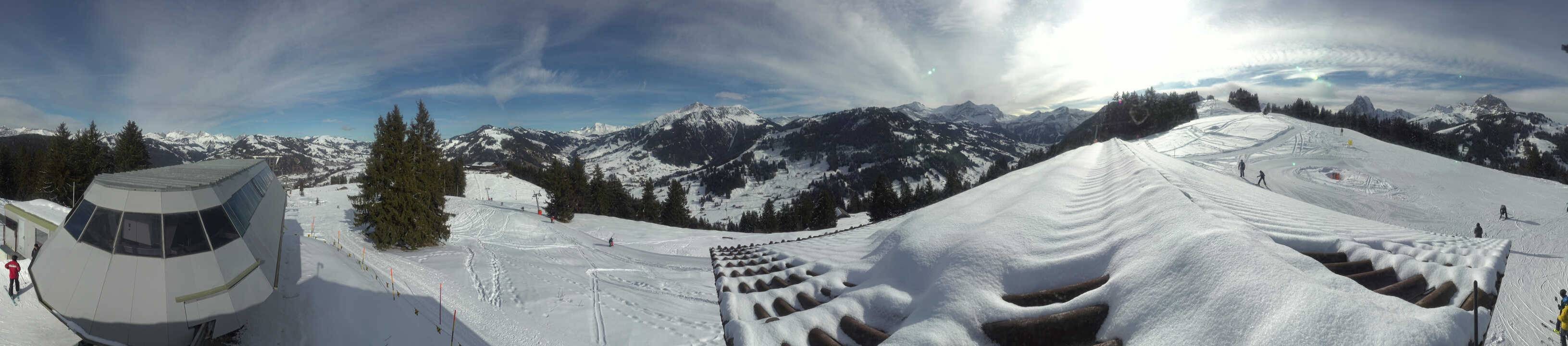 Archiv Foto Webcam Gstaad - Bergstation Saanen-Eggli