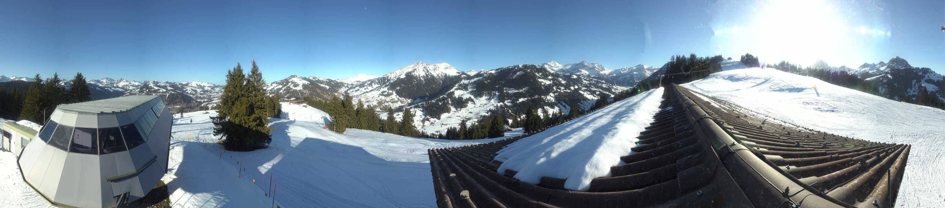 Archiv Foto Webcam Gstaad - Bergstation Saanen-Eggli