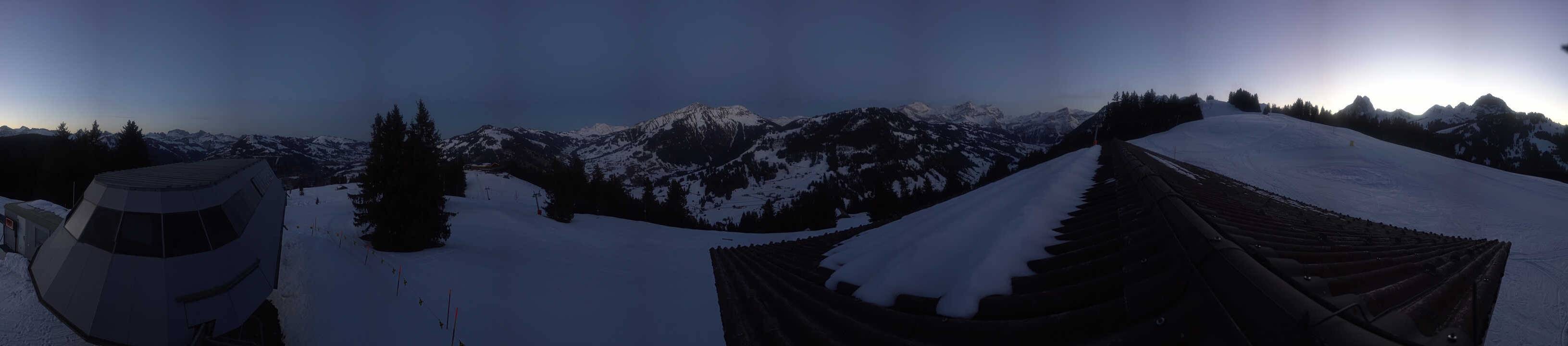 Archiv Foto Webcam Gstaad - Bergstation Saanen-Eggli