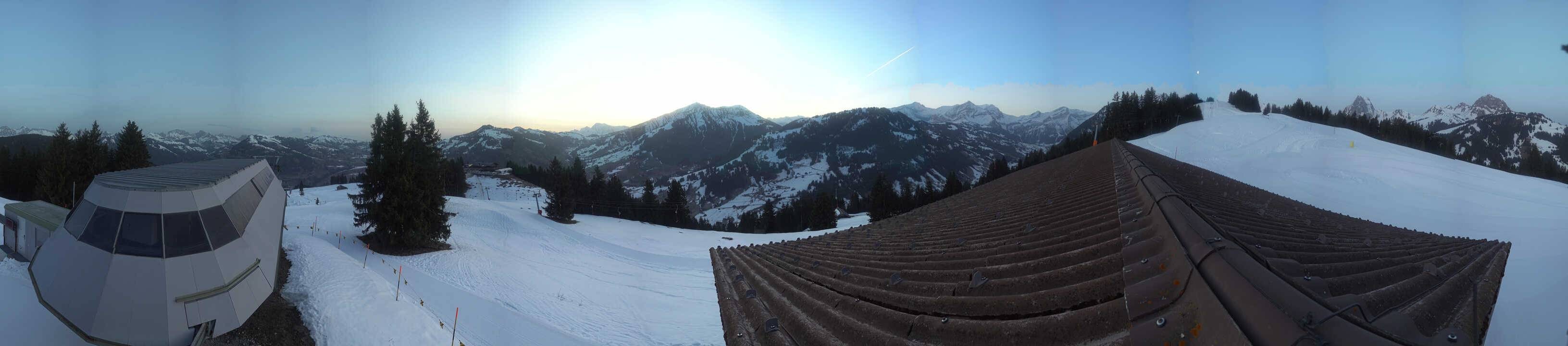 Archiv Foto Webcam Gstaad - Bergstation Saanen-Eggli