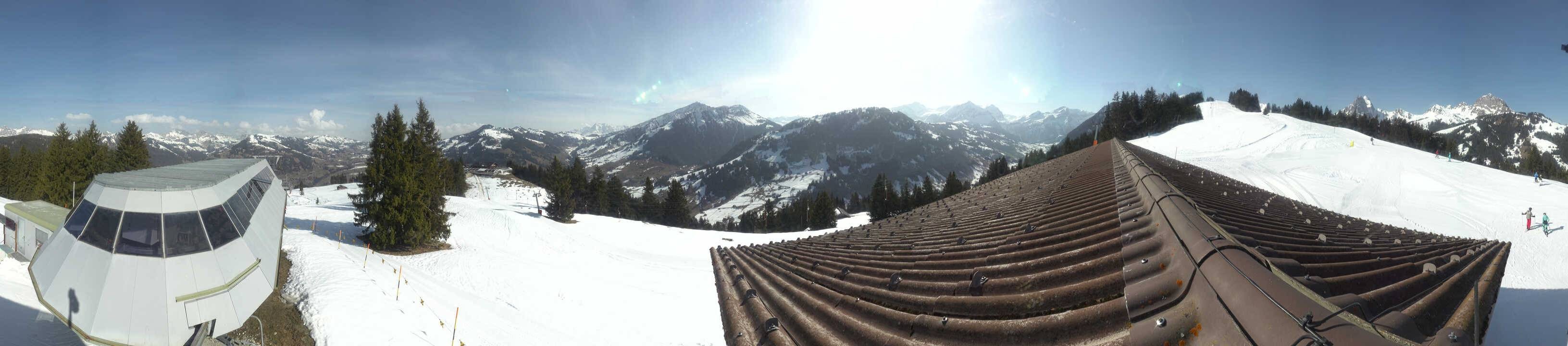 Archiv Foto Webcam Gstaad - Bergstation Saanen-Eggli