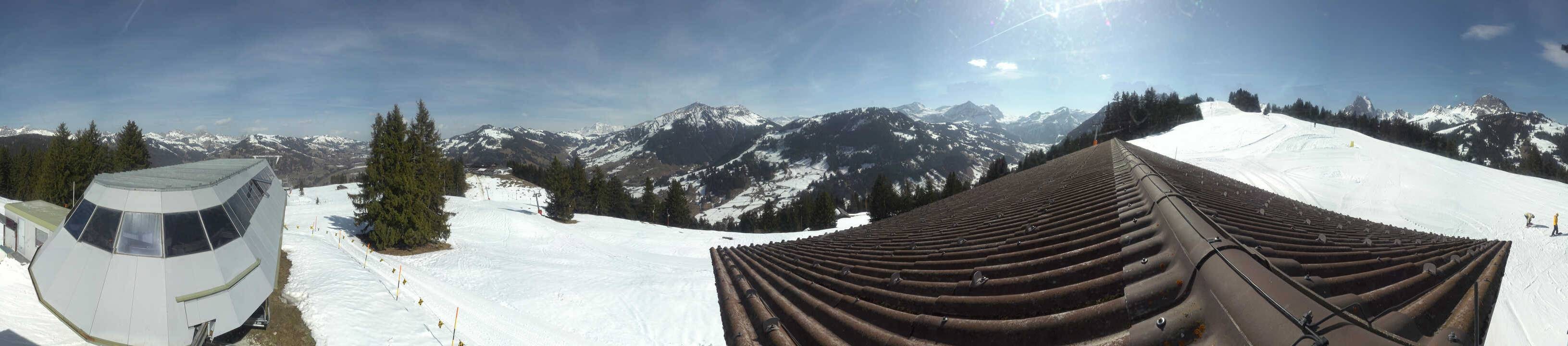 Archiv Foto Webcam Gstaad - Bergstation Saanen-Eggli