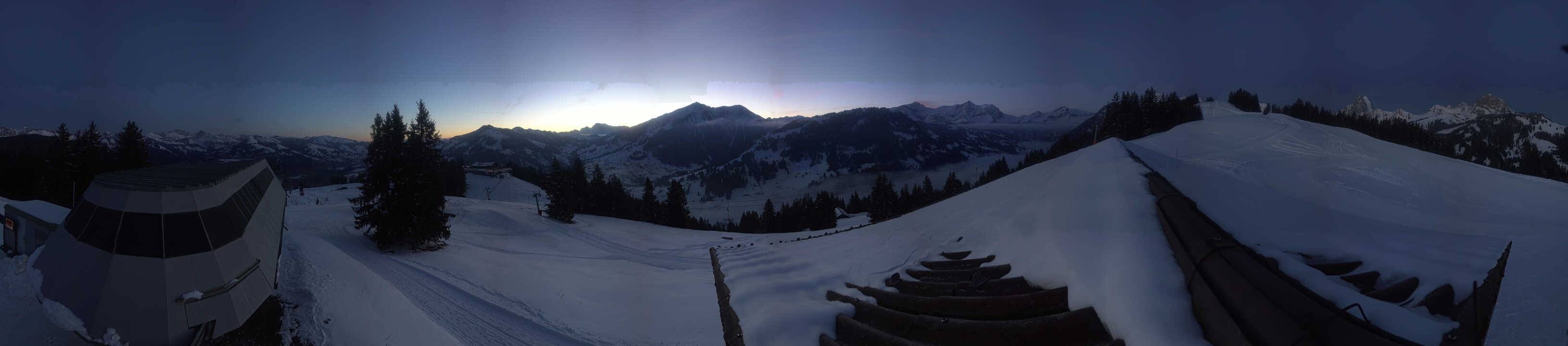 Archiv Foto Webcam Gstaad - Bergstation Saanen-Eggli