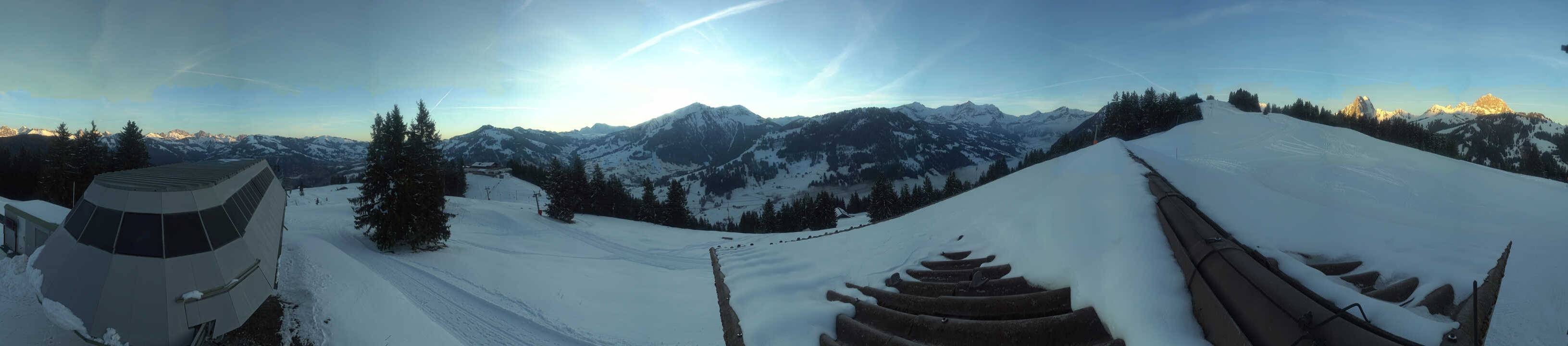 Archiv Foto Webcam Gstaad - Bergstation Saanen-Eggli
