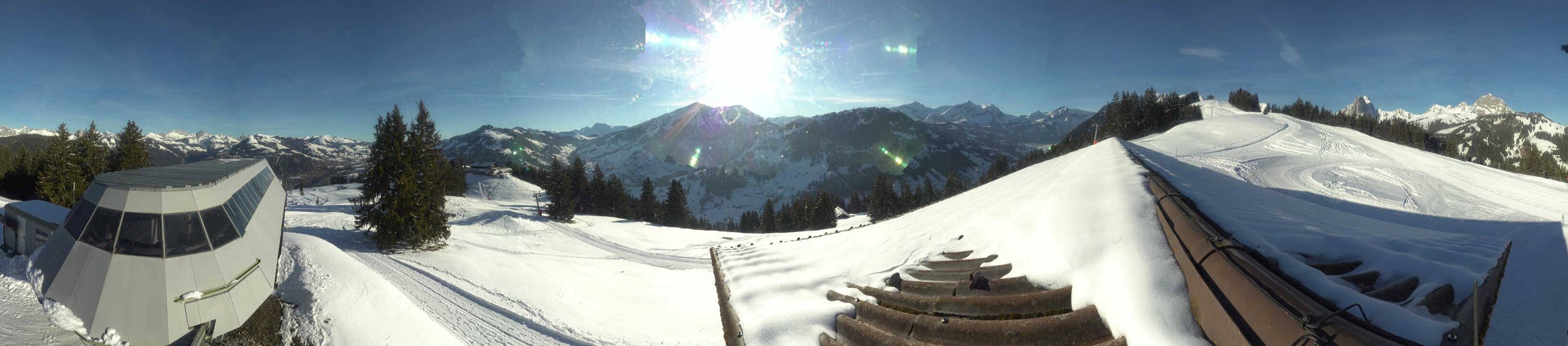 Archiv Foto Webcam Gstaad - Bergstation Saanen-Eggli