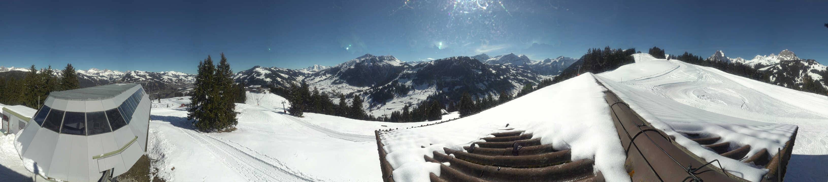 Archiv Foto Webcam Gstaad - Bergstation Saanen-Eggli