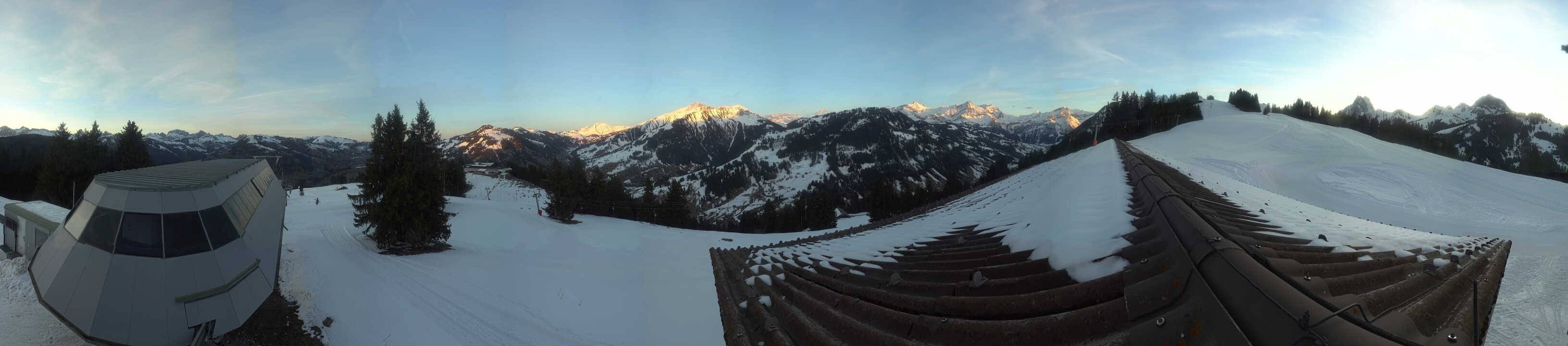 Archiv Foto Webcam Gstaad - Bergstation Saanen-Eggli