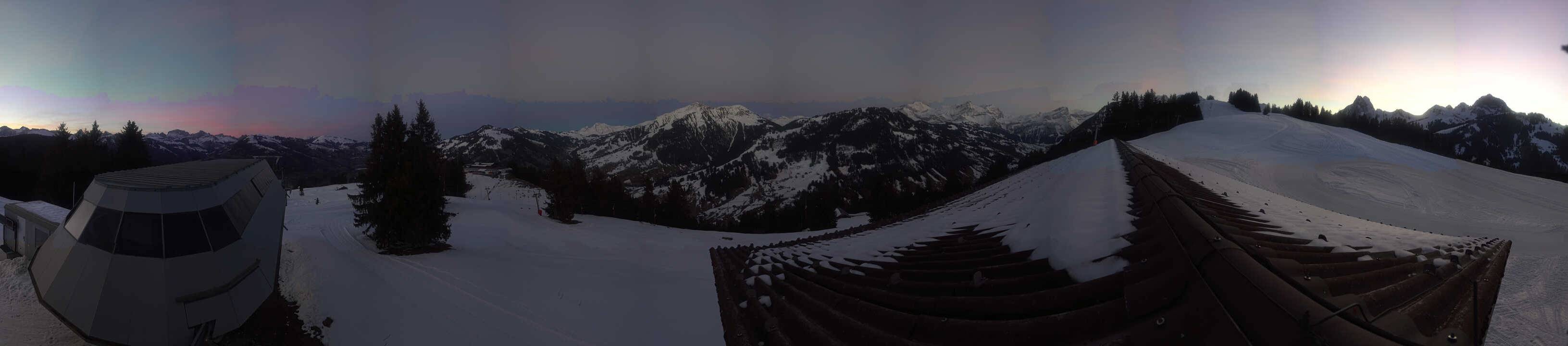 Archiv Foto Webcam Gstaad - Bergstation Saanen-Eggli