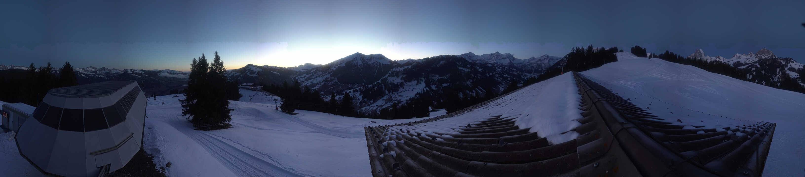 Archiv Foto Webcam Gstaad - Bergstation Saanen-Eggli