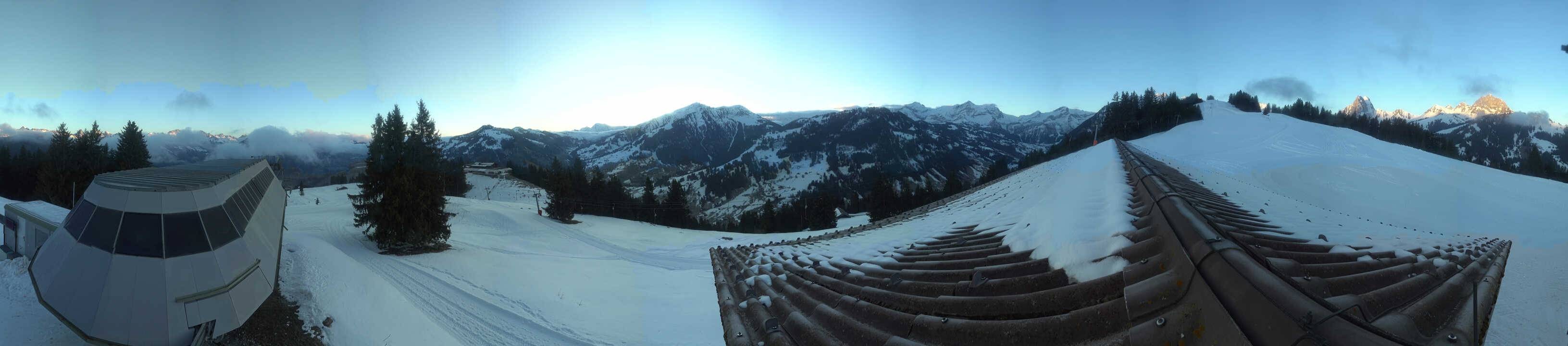 Archiv Foto Webcam Gstaad - Bergstation Saanen-Eggli