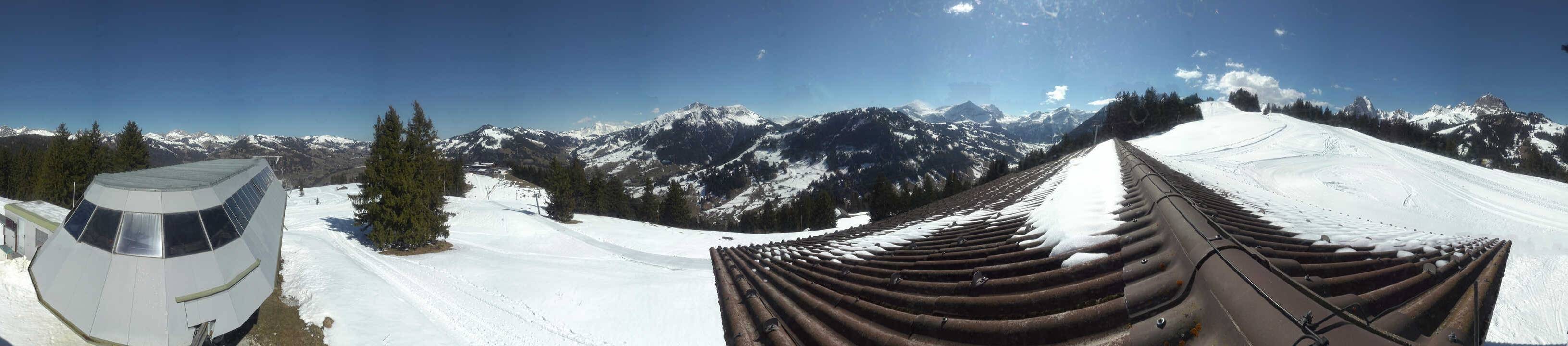 Archiv Foto Webcam Gstaad - Bergstation Saanen-Eggli
