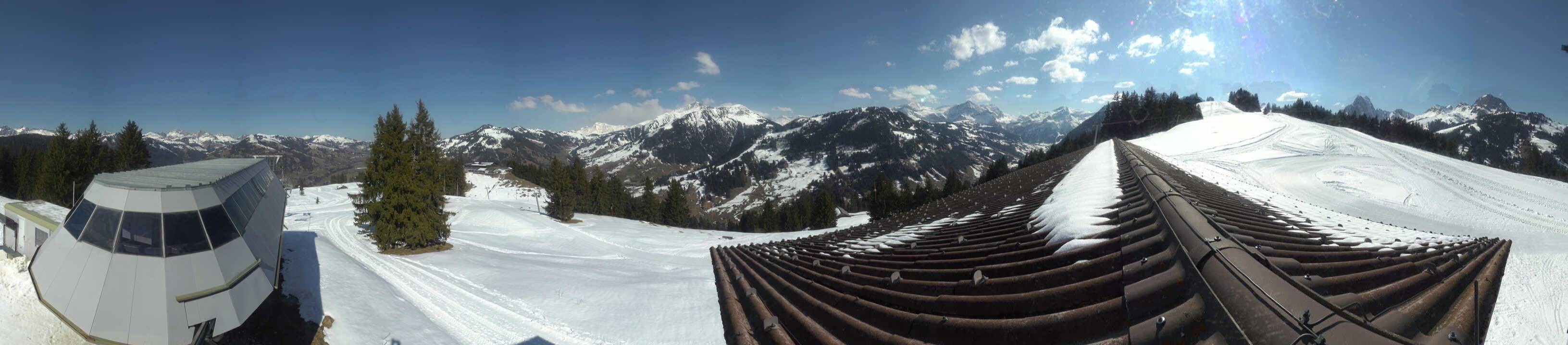 Archiv Foto Webcam Gstaad - Bergstation Saanen-Eggli