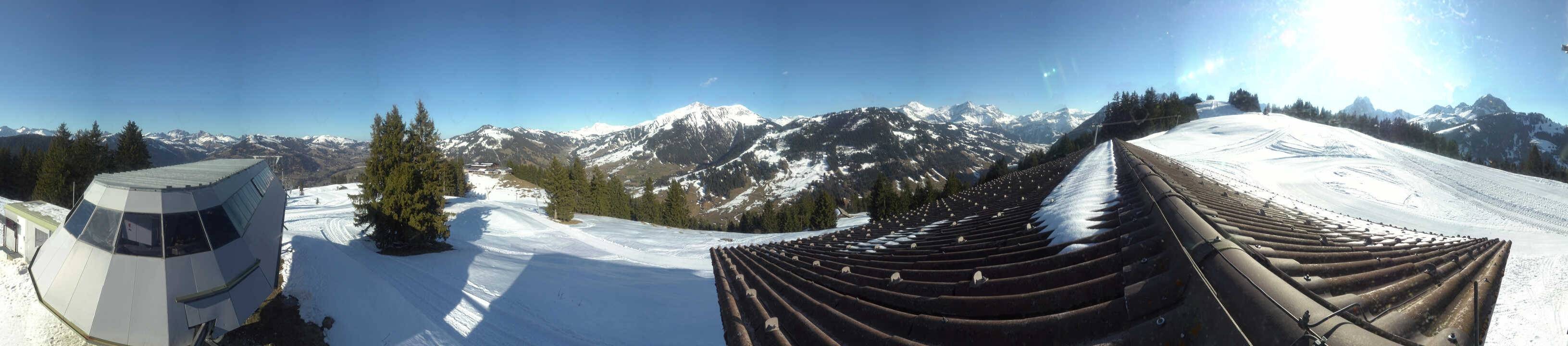 Archiv Foto Webcam Gstaad - Bergstation Saanen-Eggli