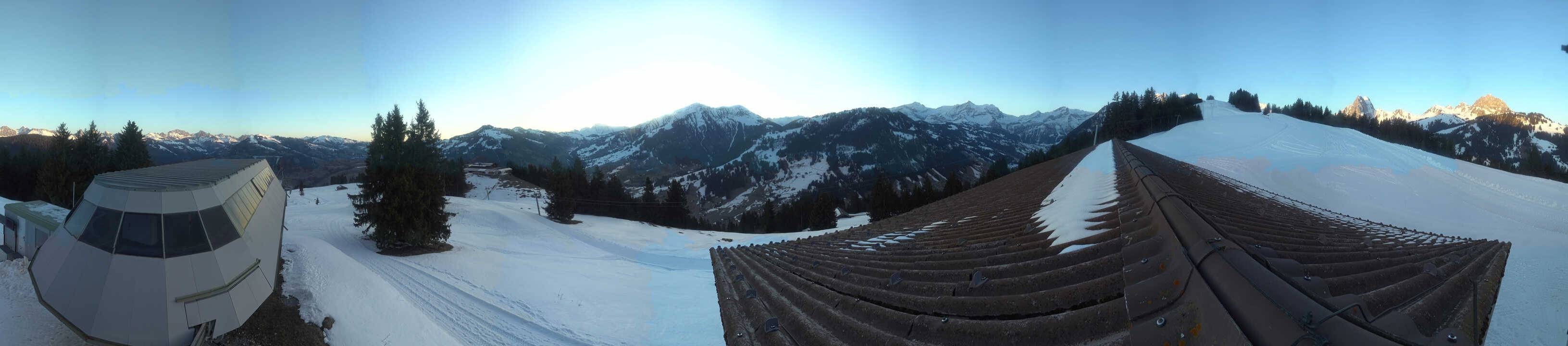 Archiv Foto Webcam Gstaad - Bergstation Saanen-Eggli