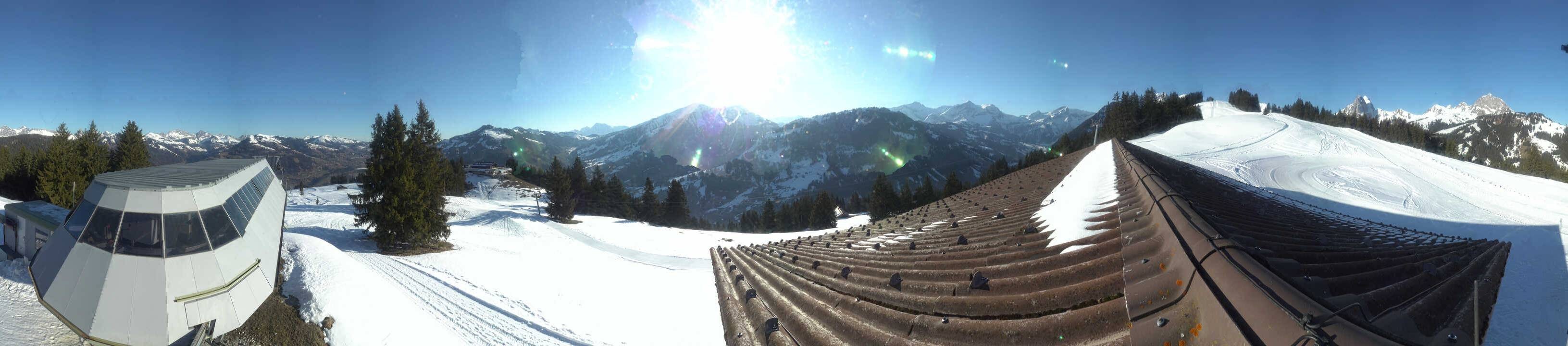 Archiv Foto Webcam Gstaad - Bergstation Saanen-Eggli