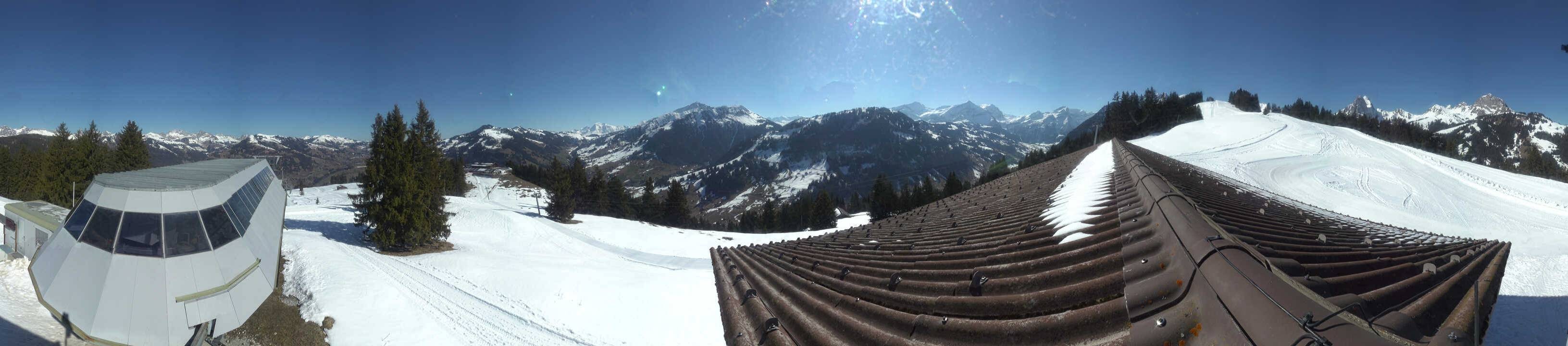 Archiv Foto Webcam Gstaad - Bergstation Saanen-Eggli