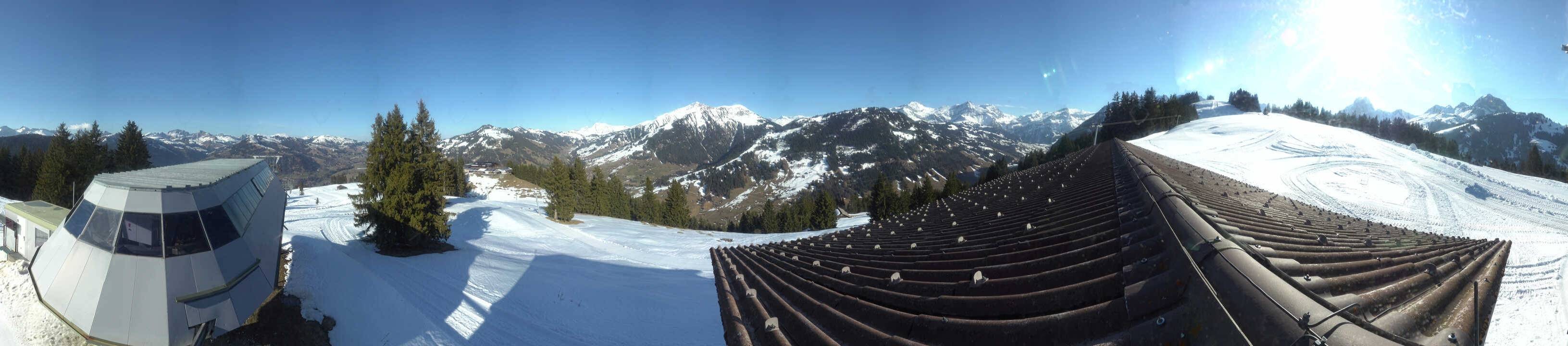 Archiv Foto Webcam Gstaad - Bergstation Saanen-Eggli