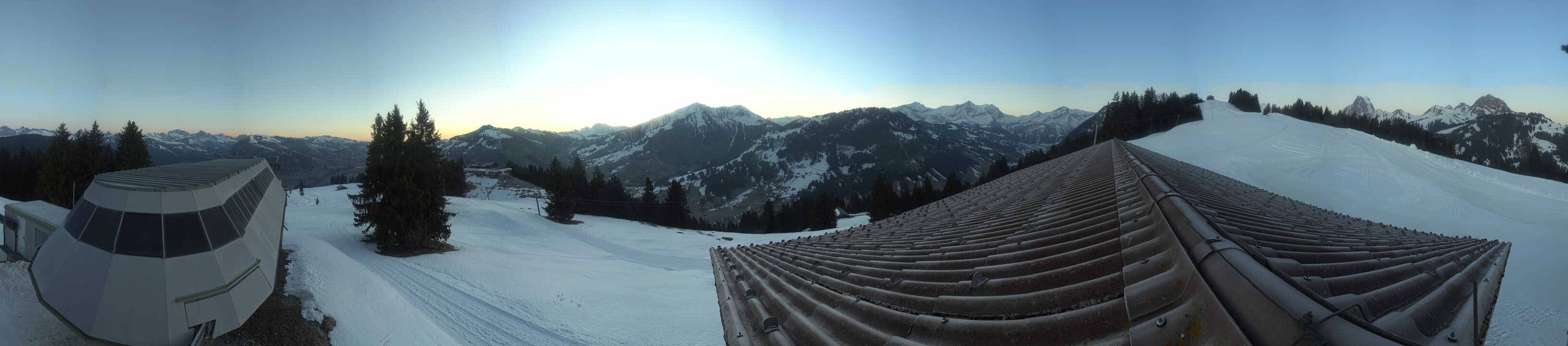 Archiv Foto Webcam Gstaad - Bergstation Saanen-Eggli