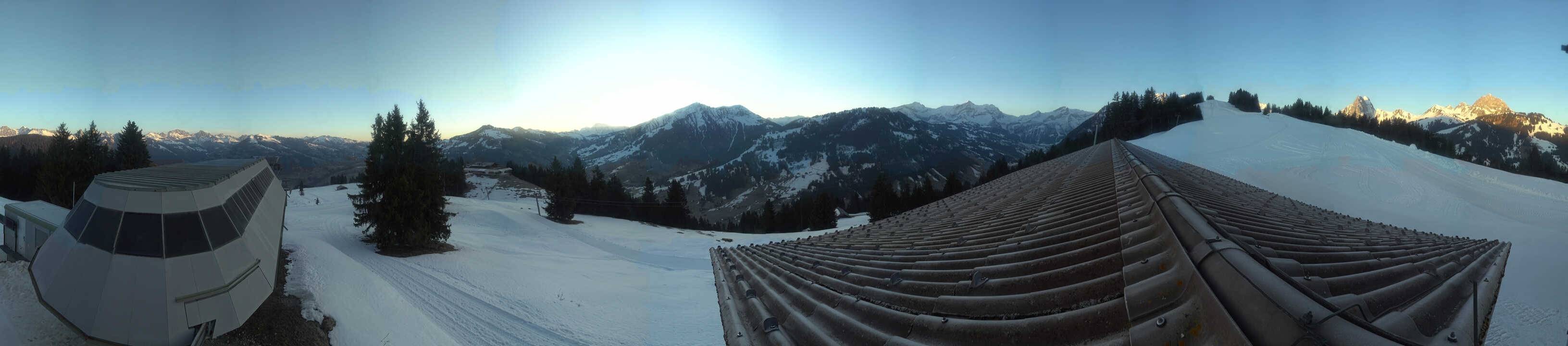Archiv Foto Webcam Gstaad - Bergstation Saanen-Eggli