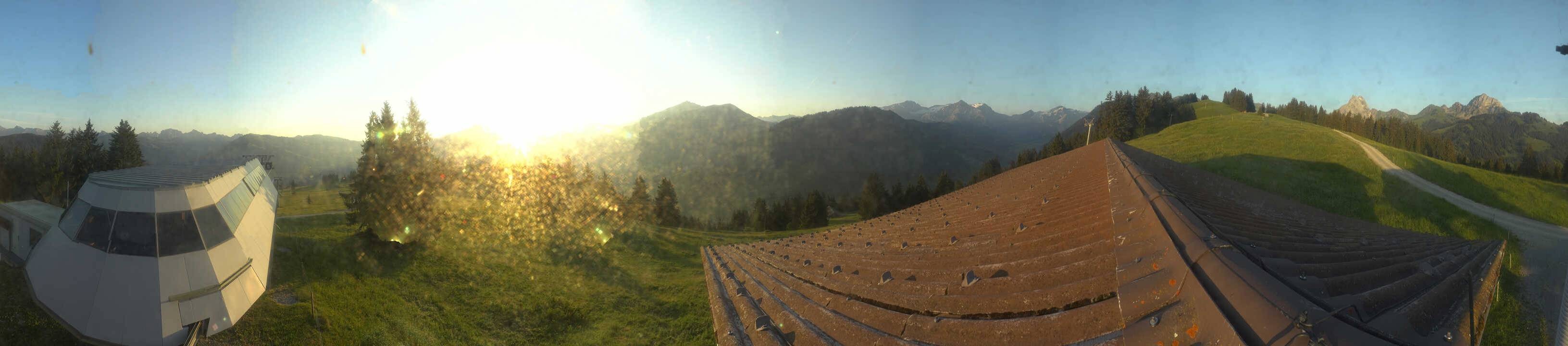 Archived image Webcam Gstaad - Top Station Saanen-Eggli