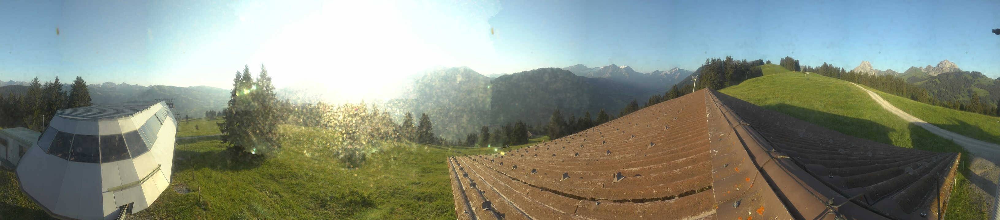Archived image Webcam Gstaad - Top Station Saanen-Eggli