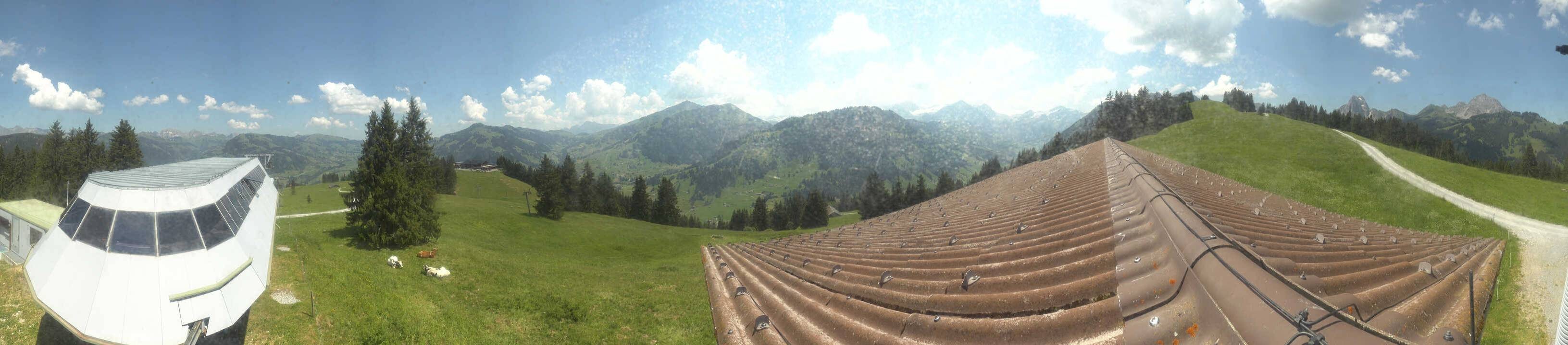 Archiv Foto Webcam Gstaad - Bergstation Saanen-Eggli