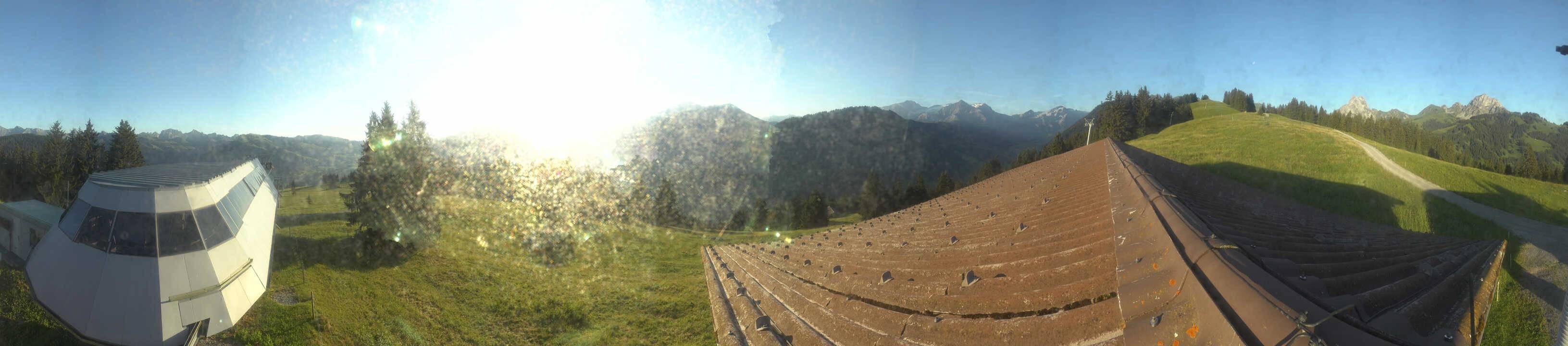 Archived image Webcam Gstaad - Top Station Saanen-Eggli