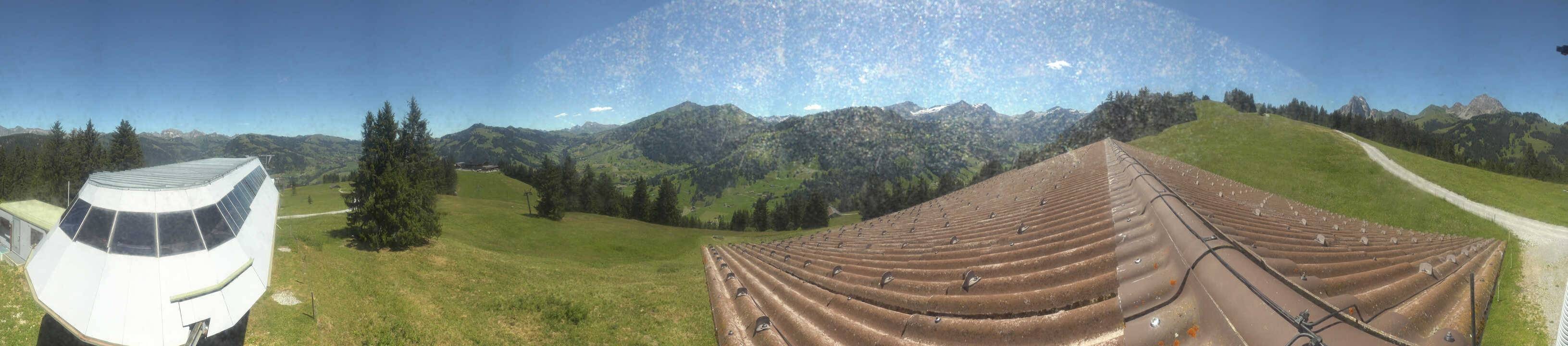 Archiv Foto Webcam Gstaad - Bergstation Saanen-Eggli