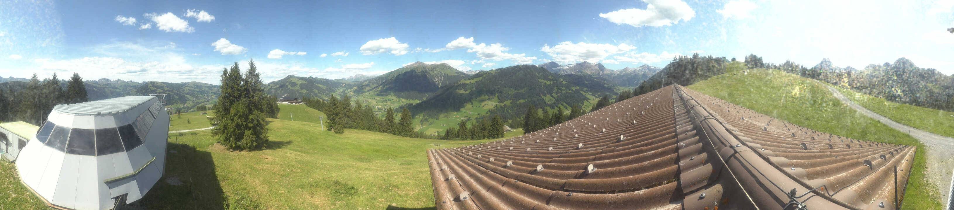Archiv Foto Webcam Gstaad - Bergstation Saanen-Eggli
