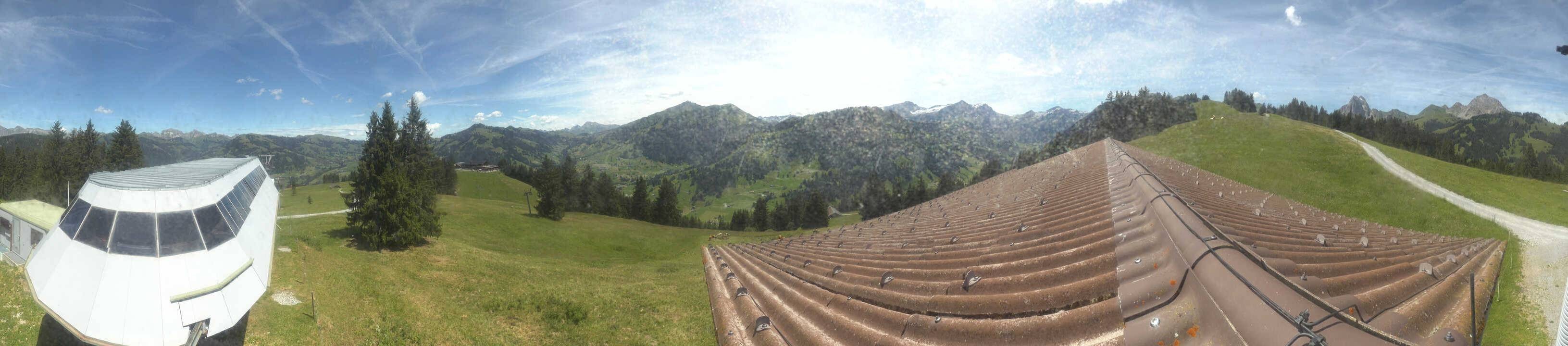 Archiv Foto Webcam Gstaad - Bergstation Saanen-Eggli