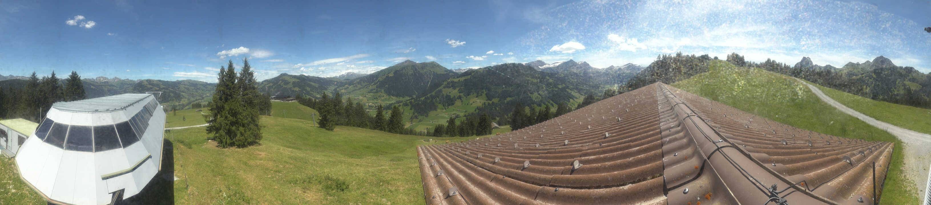 Archiv Foto Webcam Gstaad - Bergstation Saanen-Eggli