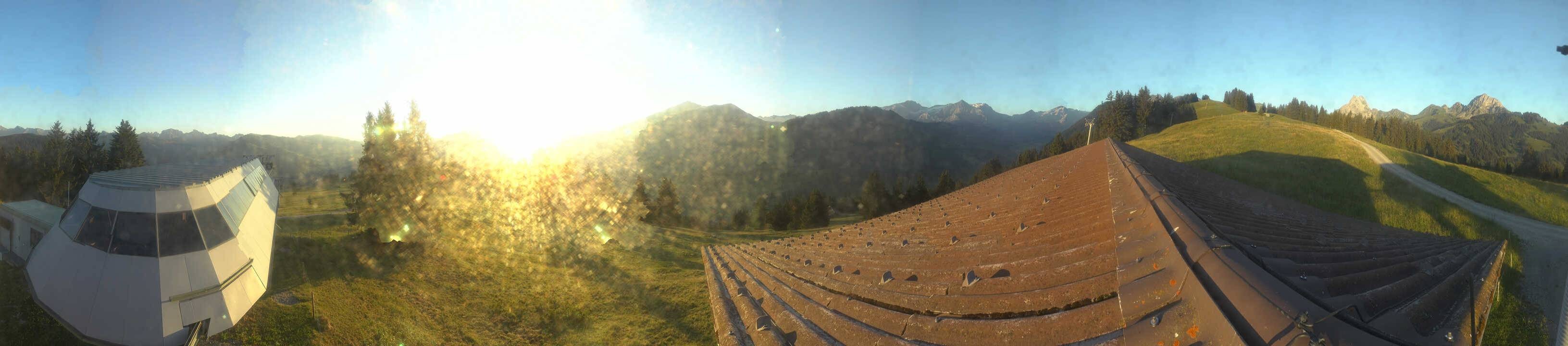Archiv Foto Webcam Gstaad - Bergstation Saanen-Eggli