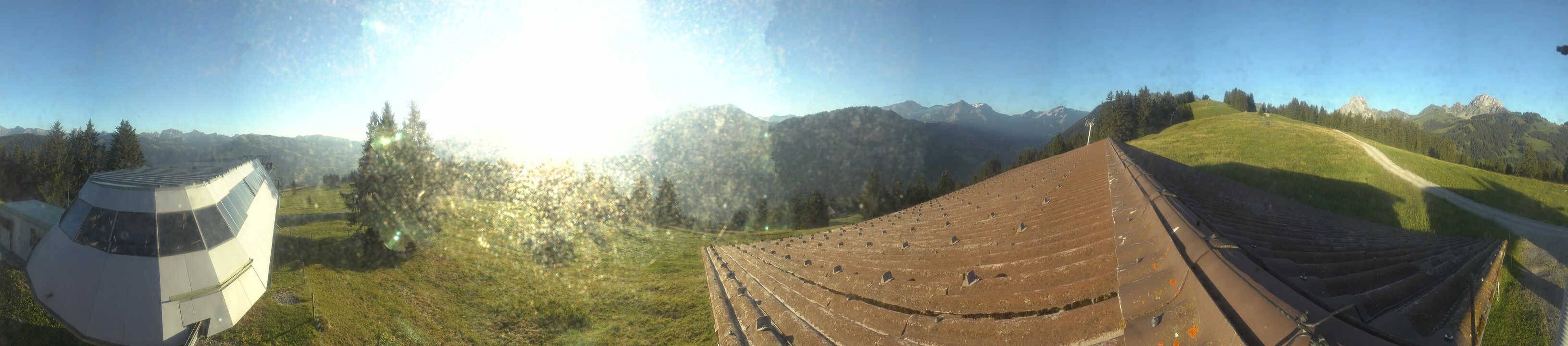 Archiv Foto Webcam Gstaad - Bergstation Saanen-Eggli