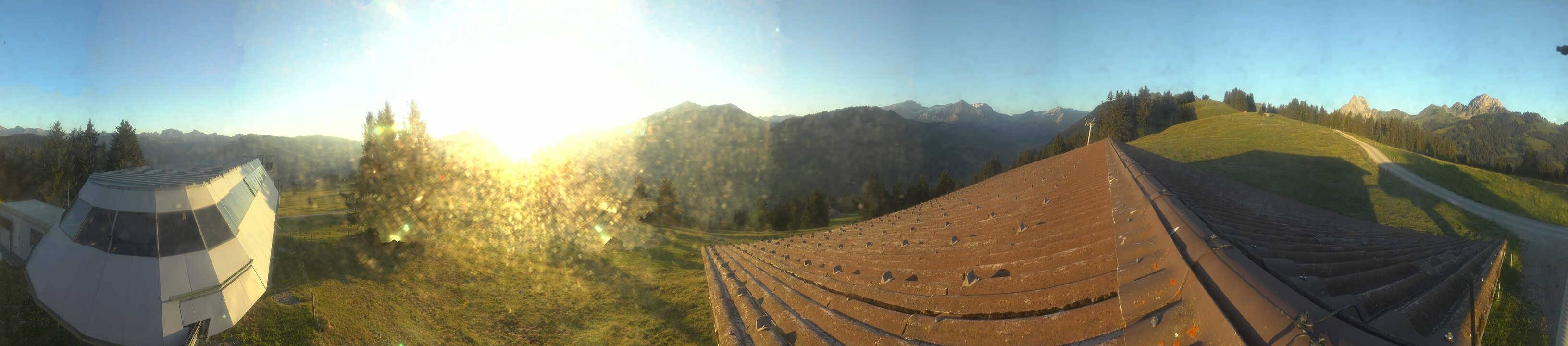 Archiv Foto Webcam Gstaad - Bergstation Saanen-Eggli
