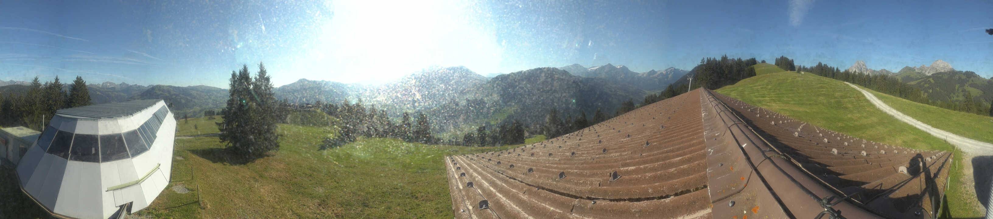 Archived image Webcam Gstaad - Top Station Saanen-Eggli