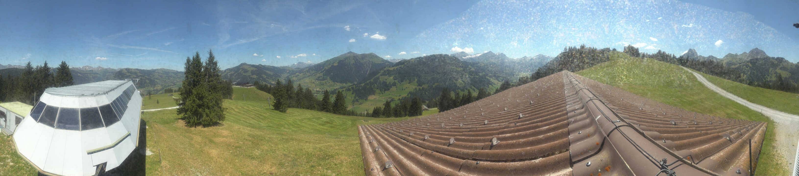Archived image Webcam Gstaad - Top Station Saanen-Eggli