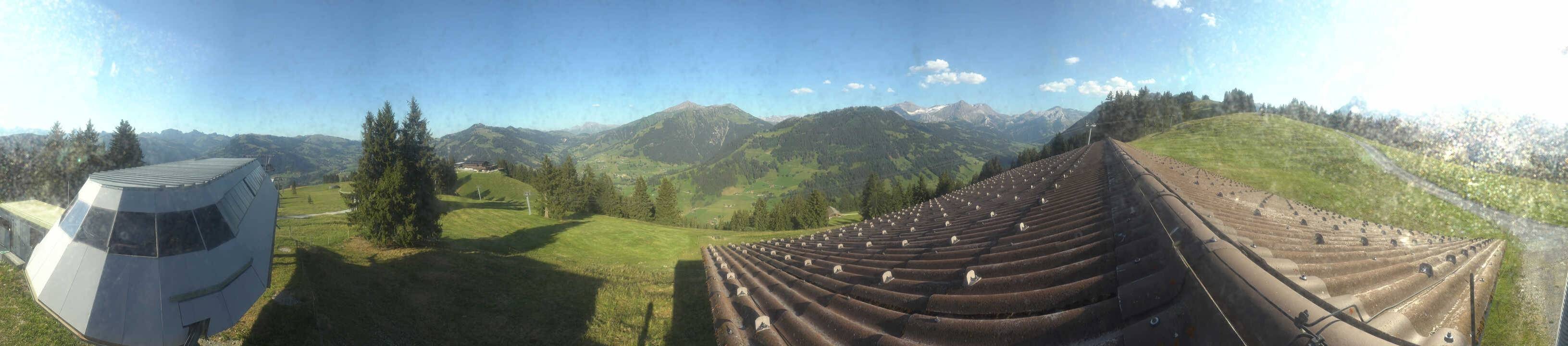 Archived image Webcam Gstaad - Top Station Saanen-Eggli