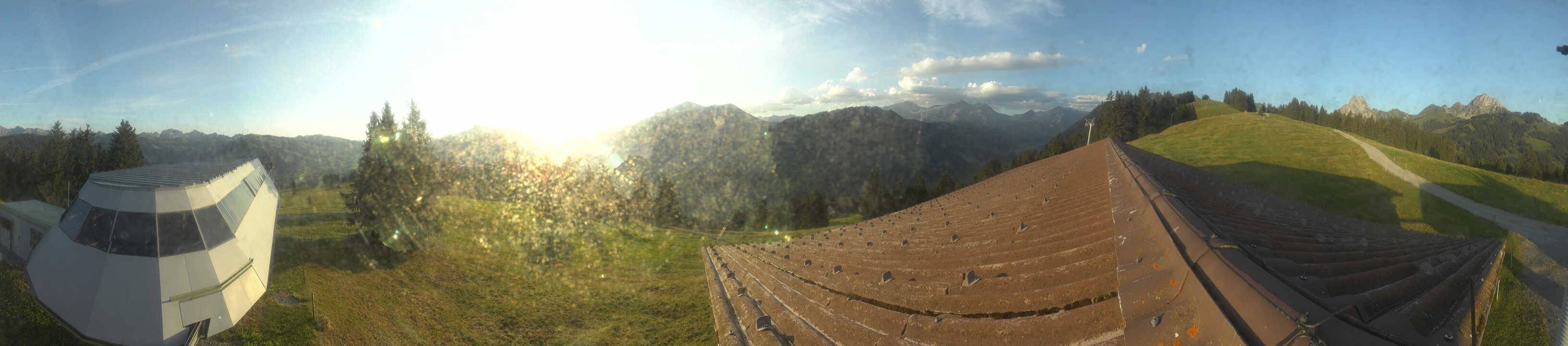 Archived image Webcam Gstaad - Top Station Saanen-Eggli