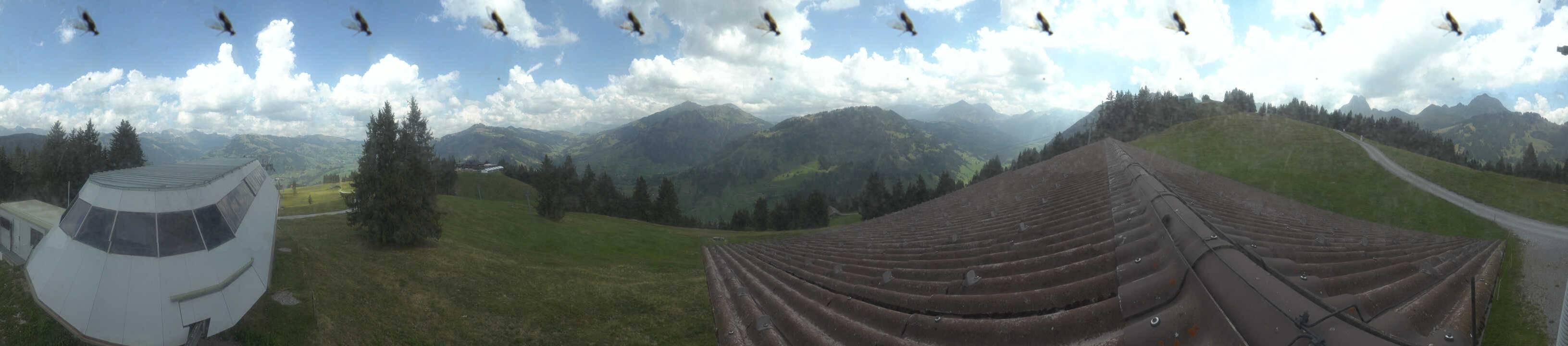 Archived image Webcam Gstaad - Top Station Saanen-Eggli