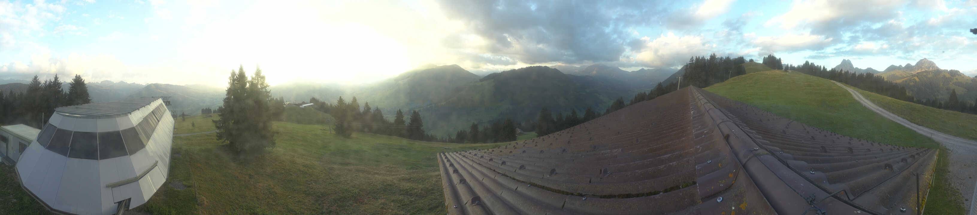 Archiv Foto Webcam Gstaad - Bergstation Saanen-Eggli