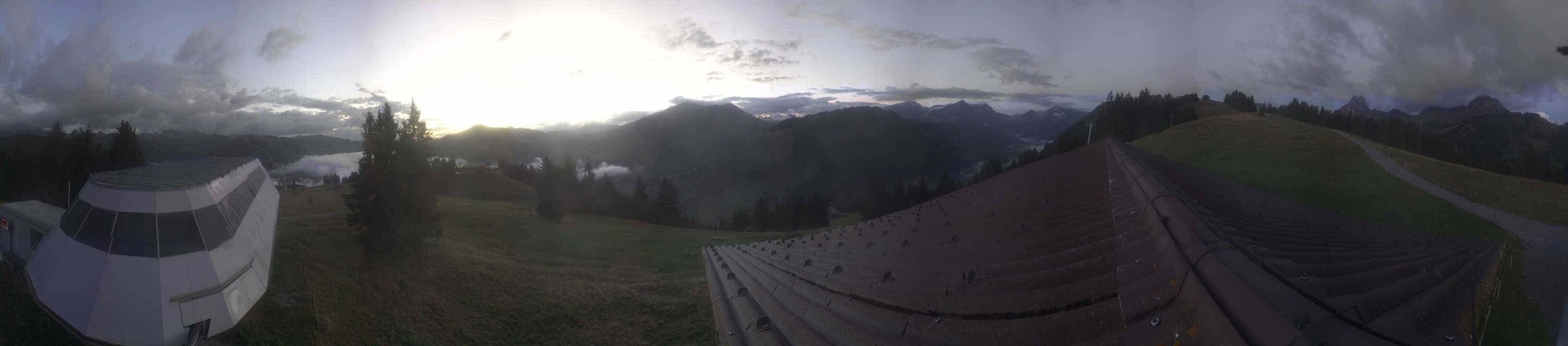 Archiv Foto Webcam Gstaad - Bergstation Saanen-Eggli